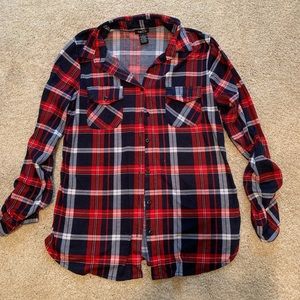 Plaid Button Up Shirt